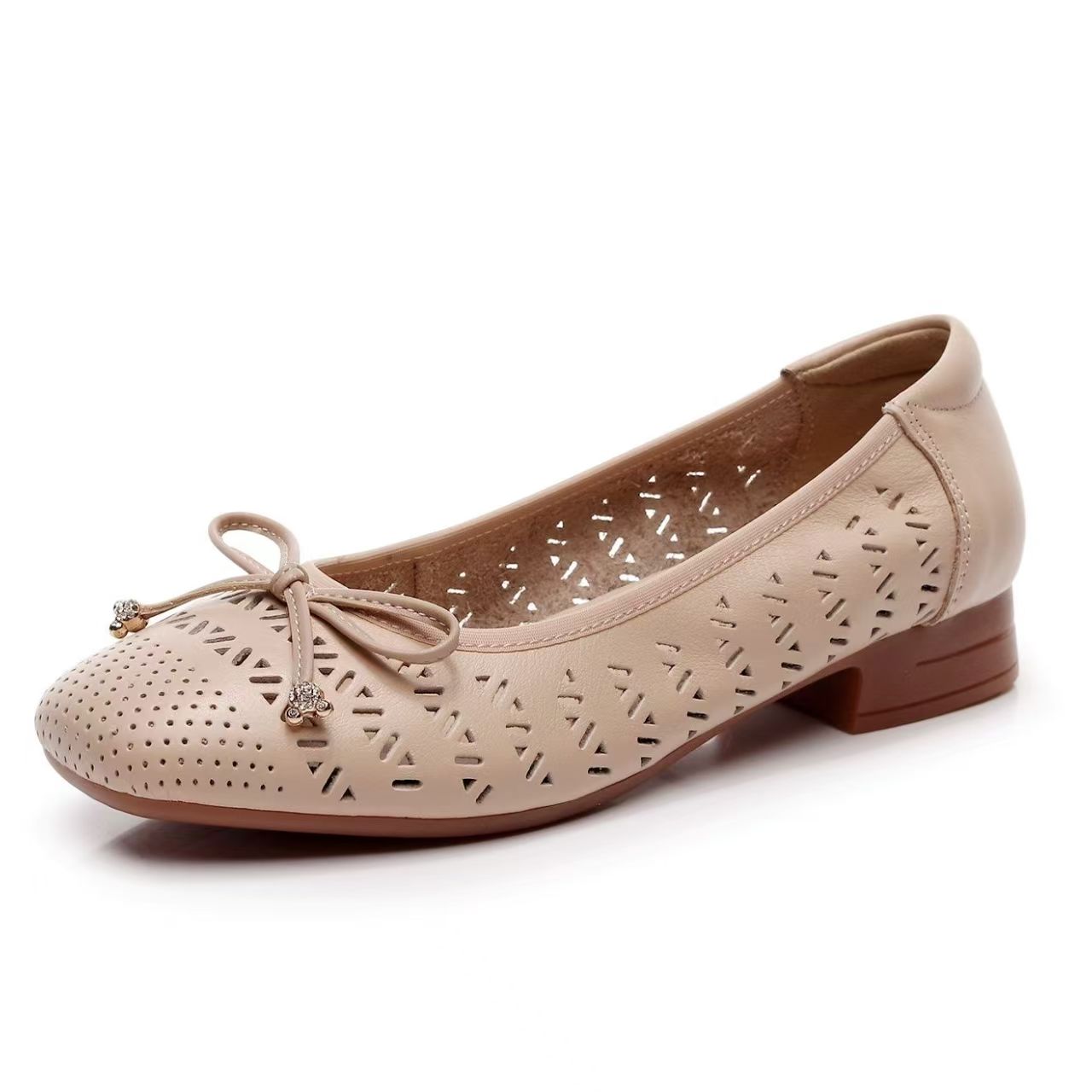 Women's Genuine Leather Hollow - Casual Sandal Leather recension och pris